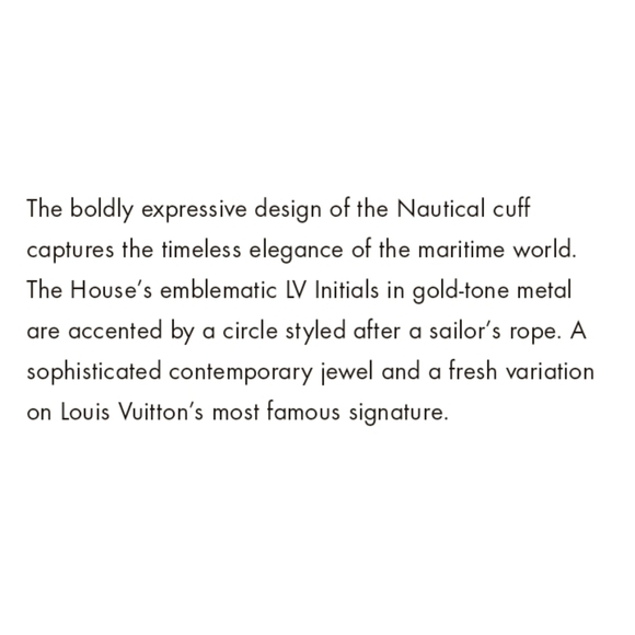 Louis Vuitton Nautical Cuff Bracelet - Picture 3 of 8
